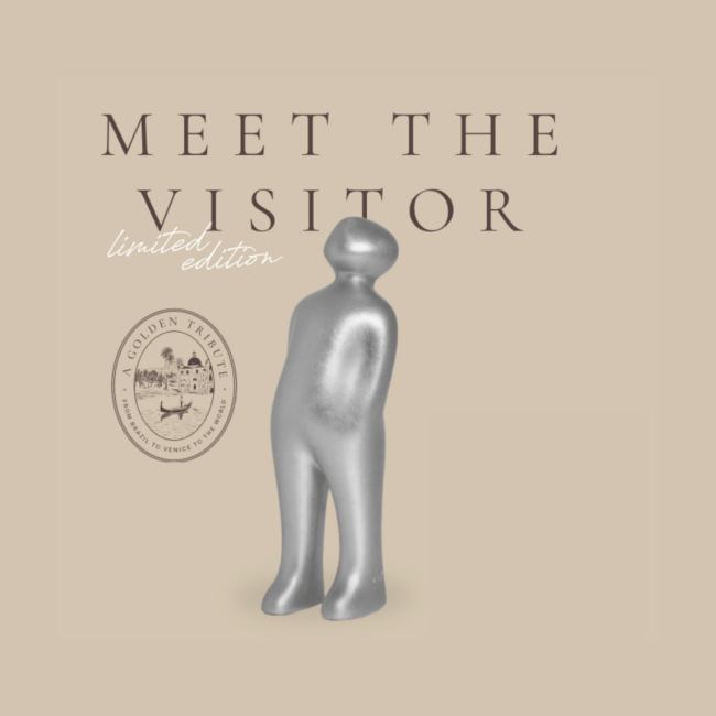 Limited edition The visitor goud