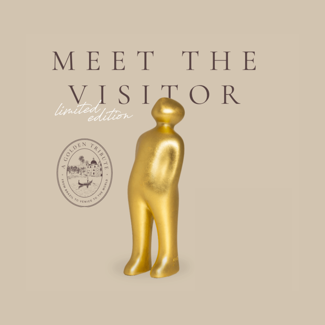 Limited edition The visitor goud