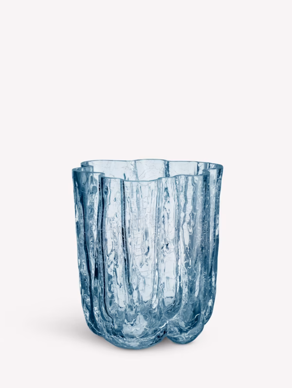 Crackle vase Circular 27cm