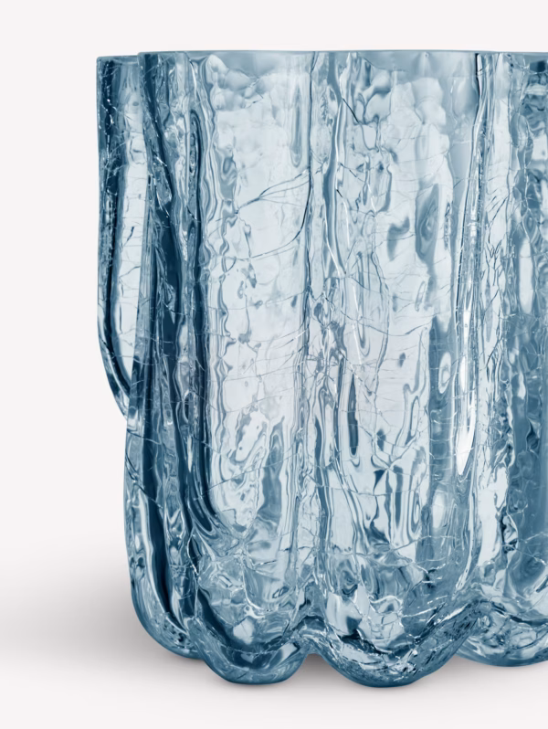 Crackle vase Circular 27cm - Afbeelding 3