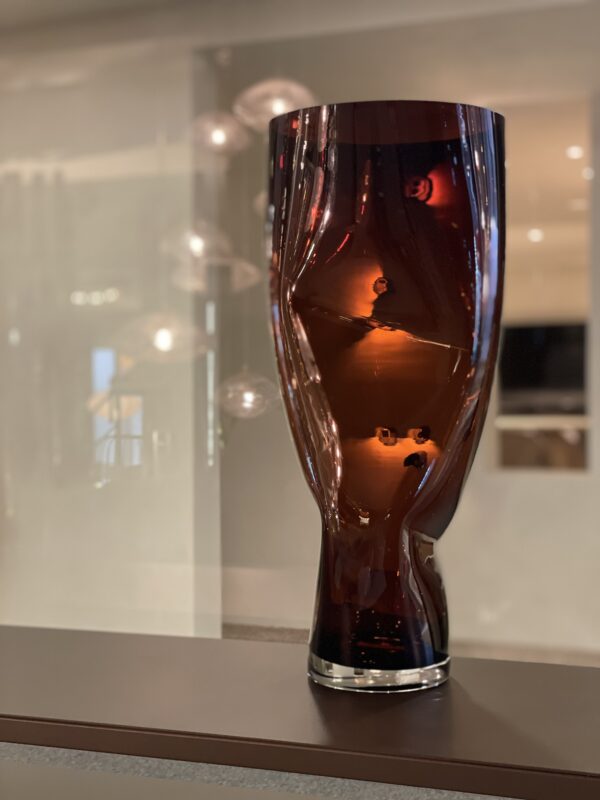 Squeeze vase Sunset brown 50cm - Afbeelding 2