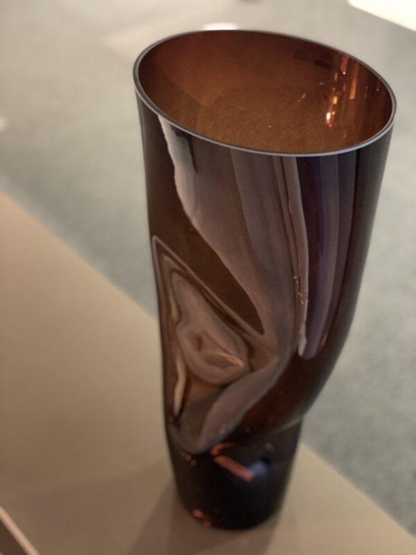 Squeeze vase Sunset brown 50cm